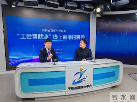 宁陵县总工会：政企同心促就业 直播带岗激活力