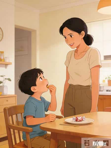 孩子说要吃糖，你说“先吃饭才给”，这是在教孩子向世界妥协